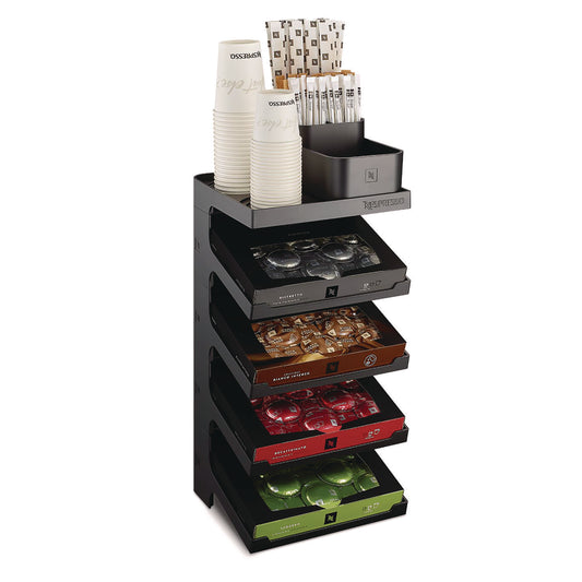 Nespresso Professional Capsule Dispenser, 8.5 x 8.27 x 19.49, Black (3800)