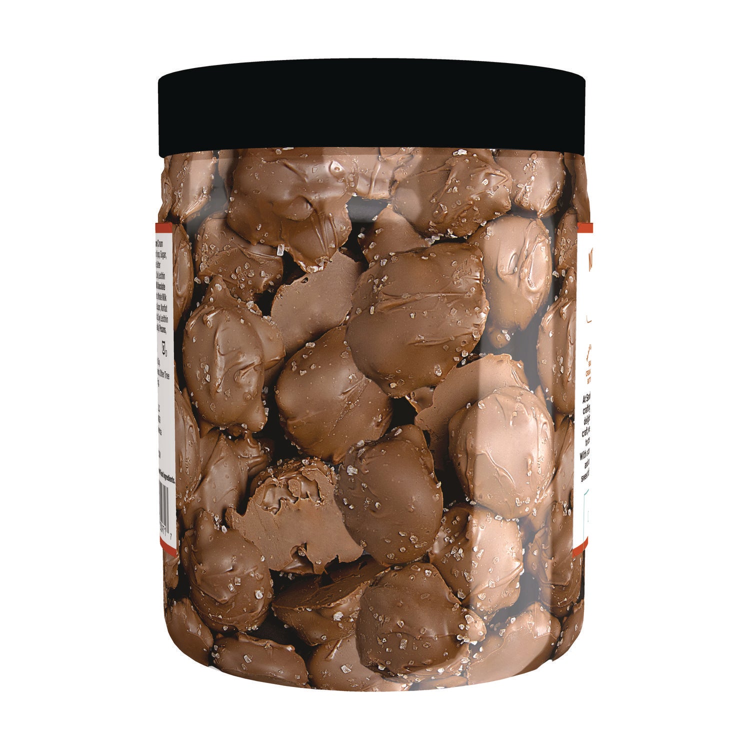 Sanders Small Batch Wonders Dark Chocolate Sea Salt Caramels, 18 oz Tub (MRY30987)