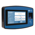 uAttend Biometric Fingerprint Touch Tablet Time Clock System, Unlimited Employees, Black/Blue (2500)