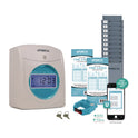 uPunch Digital Auto-Align Punch Time Clock Bundle, White (SB1200)