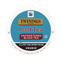 TWININGS Iced Tea K-Cups, Unsweetened Black, 24/Box (TNA23048)