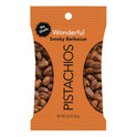 Wonderful No Shells Smoky Barbecue Pistachios, 2.25 oz Pack, 8/Box (PAR70031)