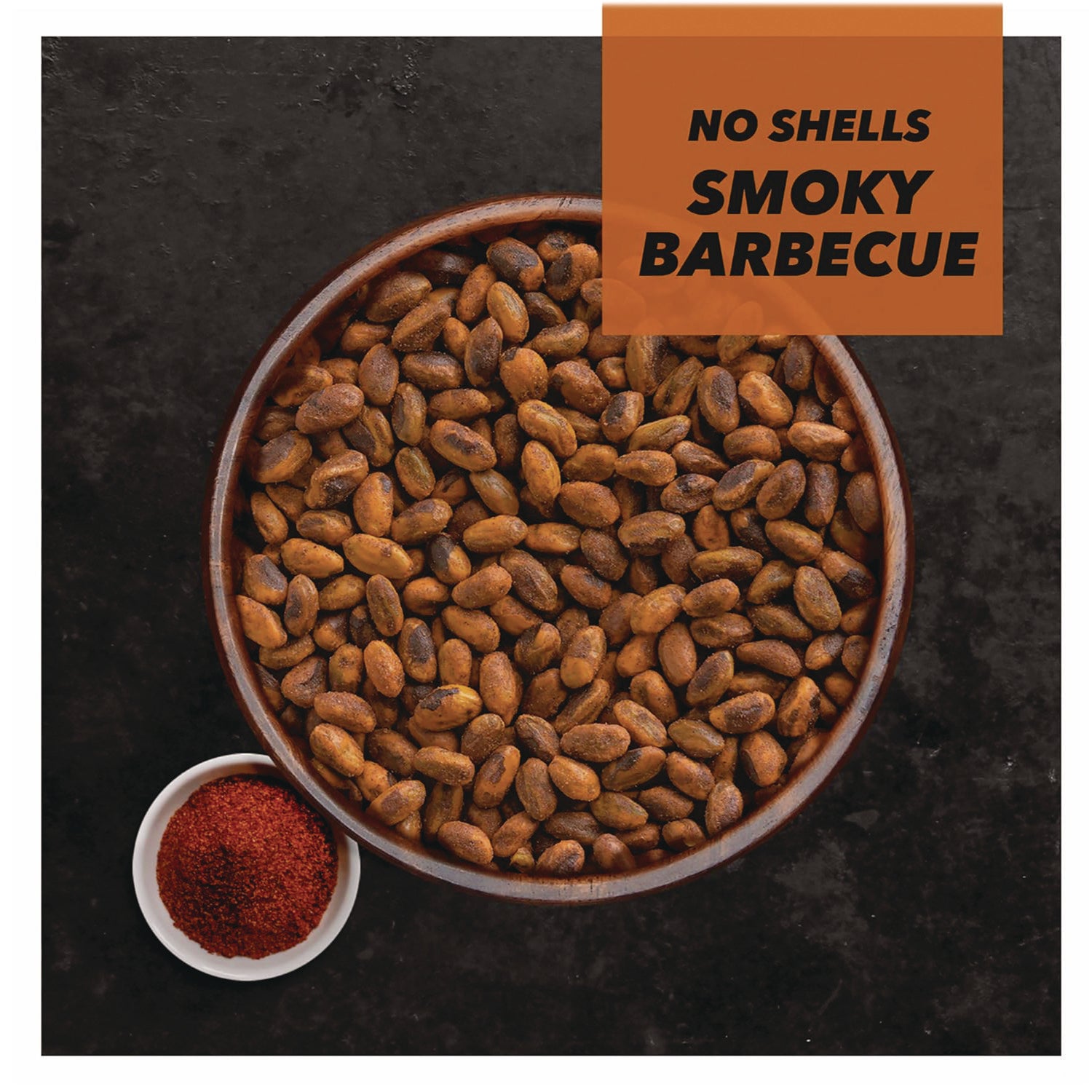 Wonderful No Shells Smoky Barbecue Pistachios, 2.25 oz Pack, 8/Box (PAR70031)