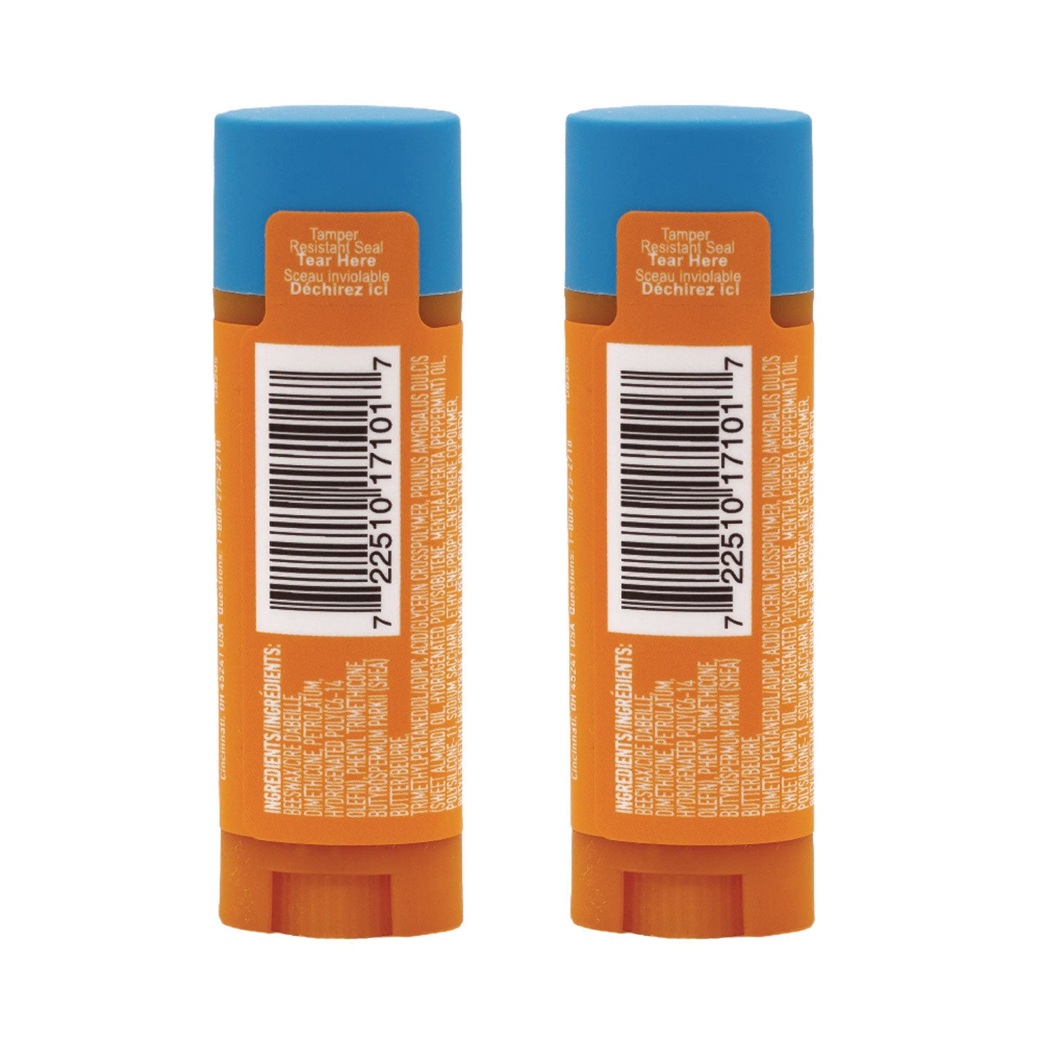 O'Keeffe's Lip Repair Cooling Lip Balm, 0.15 oz Stick, 2/Pack (K1710402)