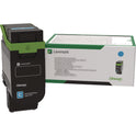 Lexmark 75M10C0 Toner, 2,000 Page-Yield, Cyan