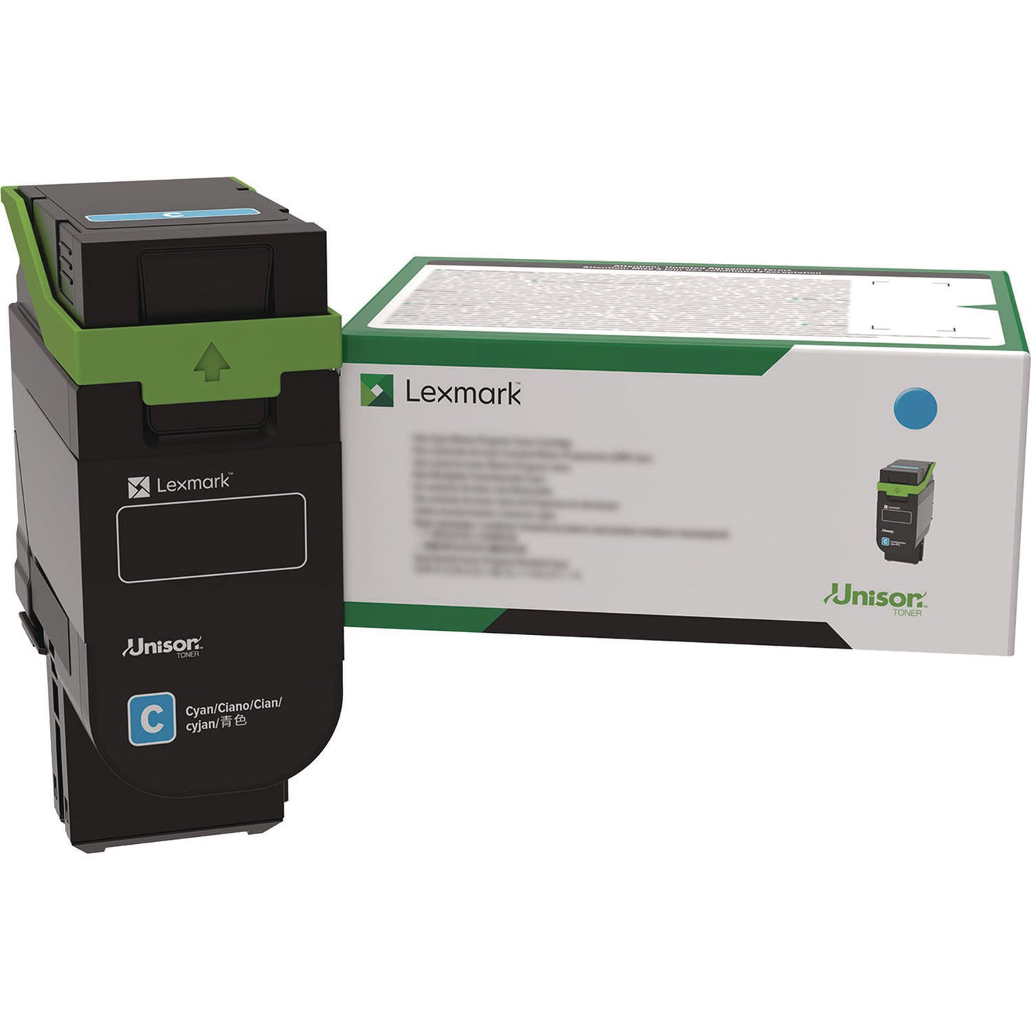 Lexmark 75M10C0 Toner, 2,000 Page-Yield, Cyan