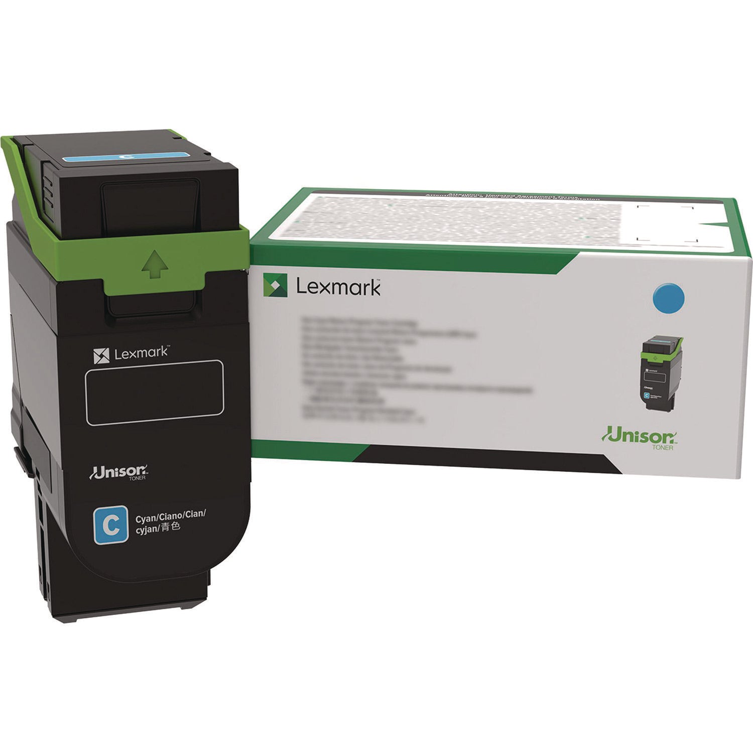 Lexmark 75M10C0 Toner, 2,000 Page-Yield, Cyan