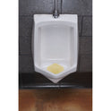 Fresh Products Wave 3D Urinal Deodorizer Screen, Citrus Scent, Yellow, 10/Box (3WDS60CITBX)