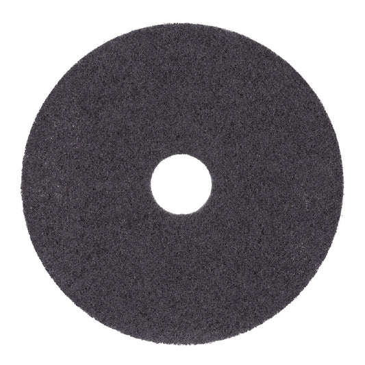 Boardwalk High Performance Stripping Floor Pads, 19" Diameter, Black, 5/Carton (4019HIP)