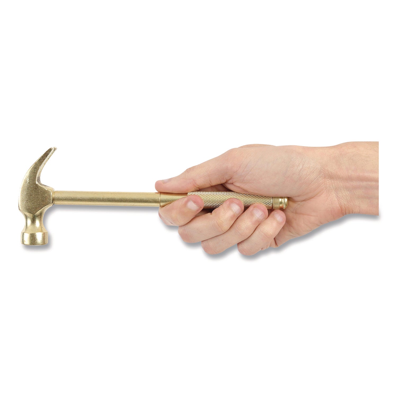 Great Neck 5-in-1 Carpenter's Hammer with Nesting Handle Containing Four Screwdrivers, 6.5" Long Gold Handle (19006)