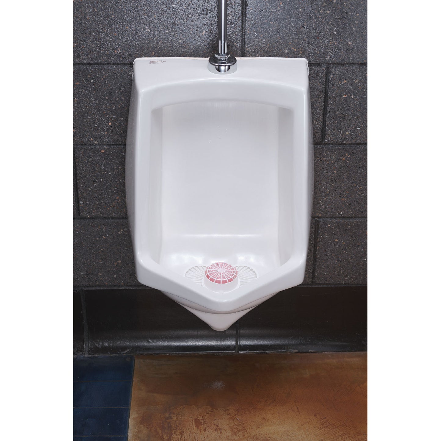 Fresh Products Para Urinal Screen w/Deodorizer Block, Cherry Scent, 4 oz, Dozen (12USPB)