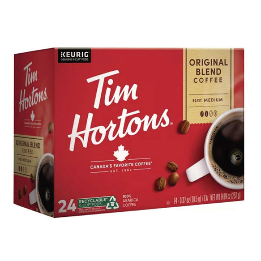 Tim Hortons K-Cup Pods Original Blend, 24/Box (1281)