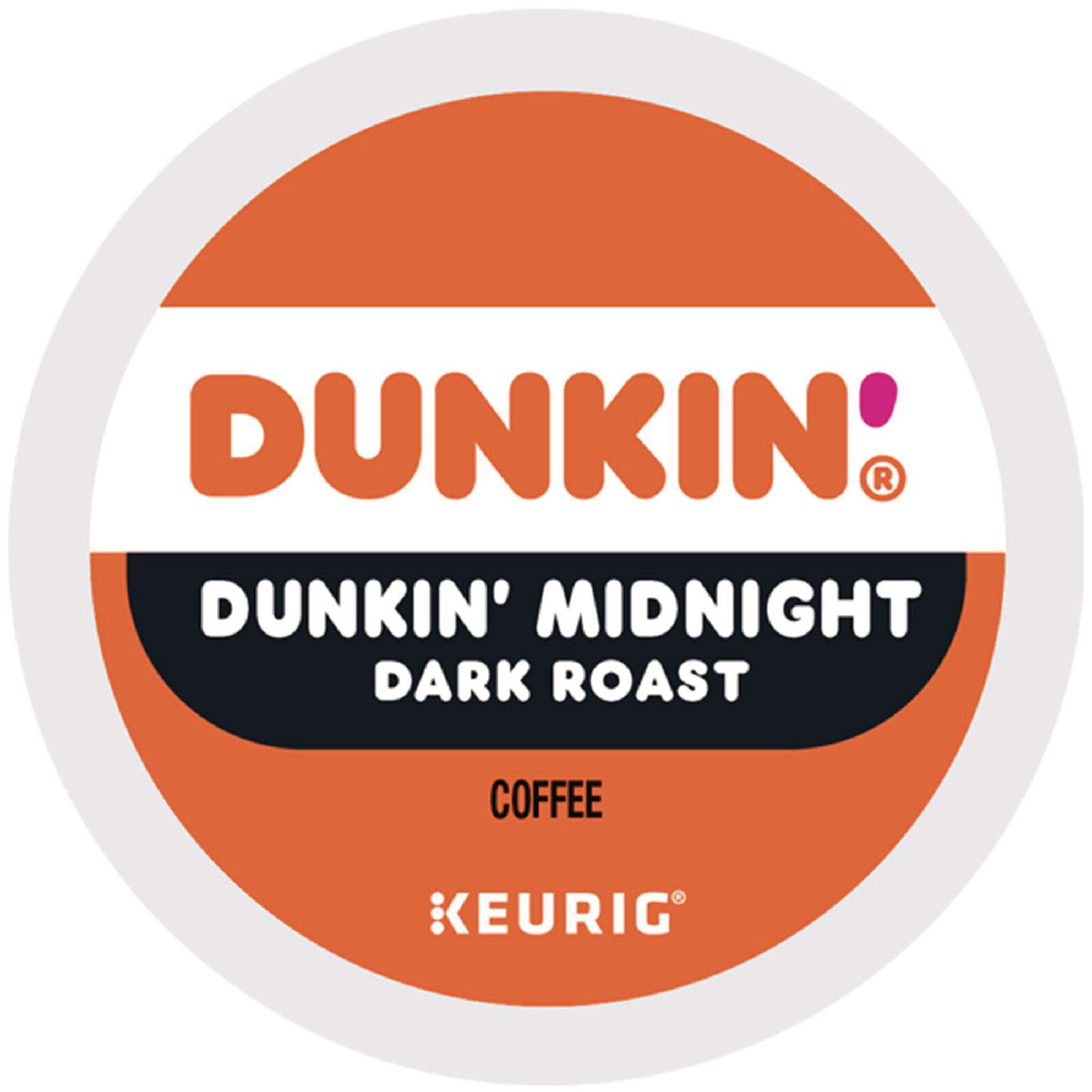 Dunkin Donuts K-Cup Pods, Original Dark Roast, 22/Box (12798)