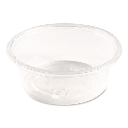 Boardwalk Souffle/Portion Cups, 1.5 oz, Polypropylene, Translucent, 2,500/Carton (PRTN15TS)