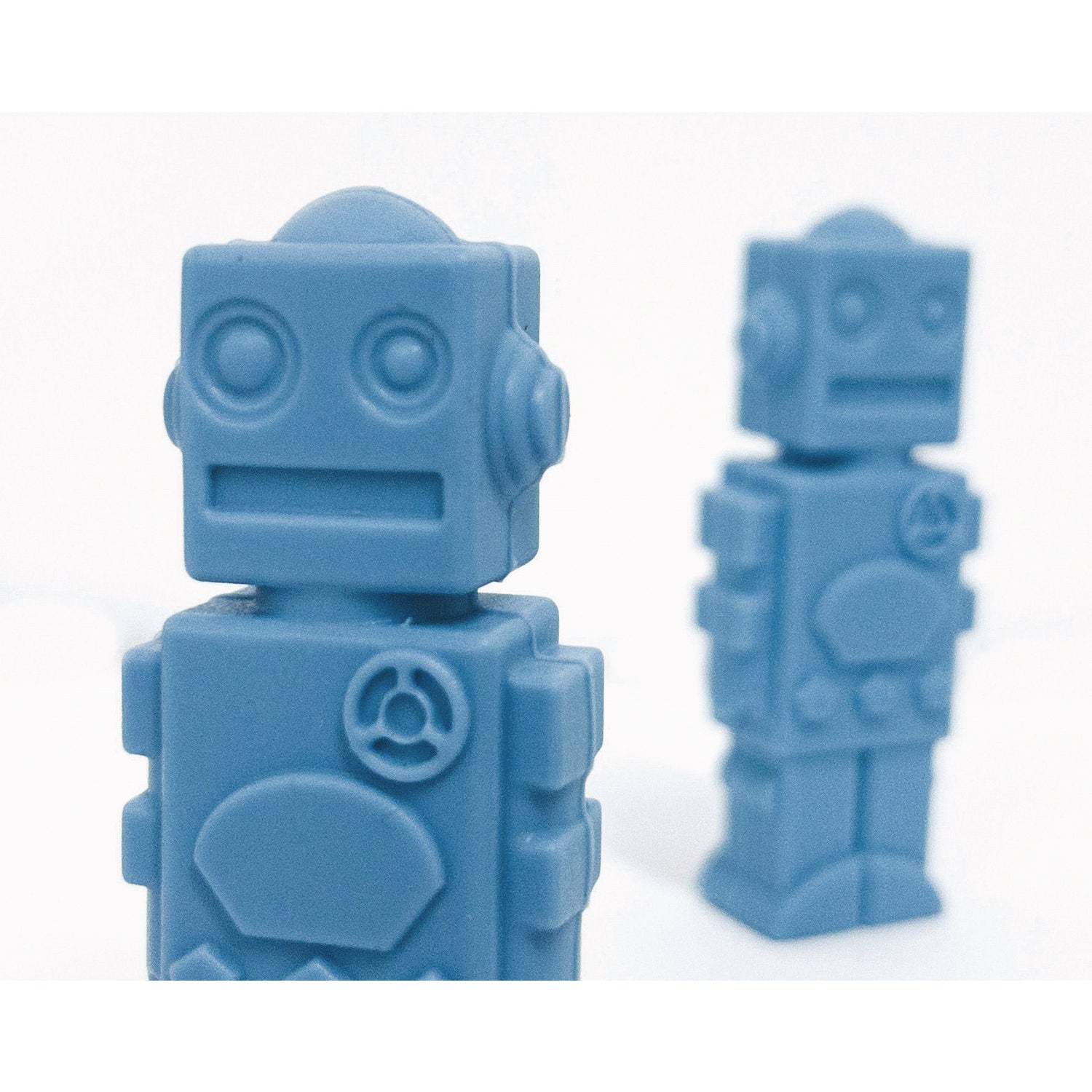 The Pencil Grip Pencil Topper, Robot, Blue, 24/Carton (43024)