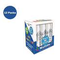 The Pencil Grip Kwik Stix Single Color Pack, 0.7" x 3.5", White, 12/Pack, 12 Packs/Carton (6009012)