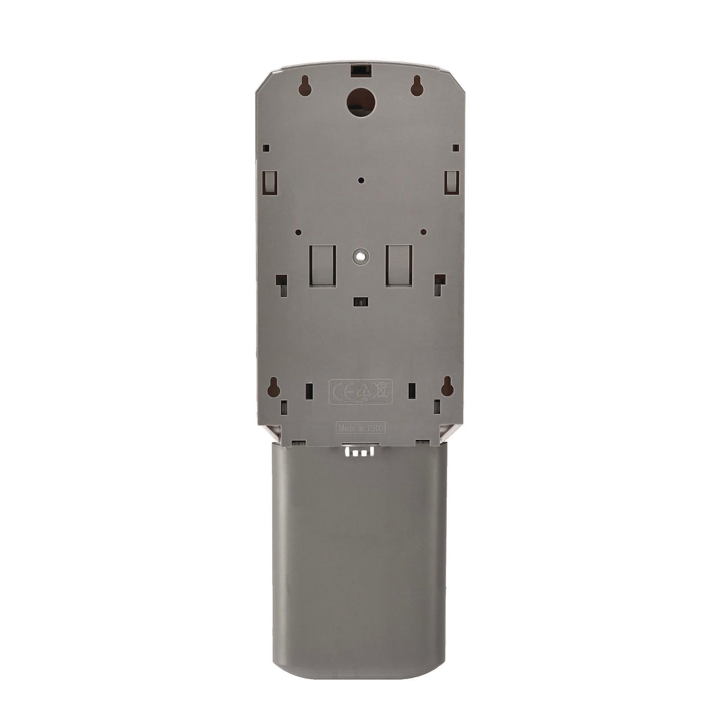 Alpine Wall Mount Automatic Foam Hand Sanitizer Soap Dispenser with Drip Tray, 40 oz, 4.48 x 6 x 18.1, White (ALP430FT)