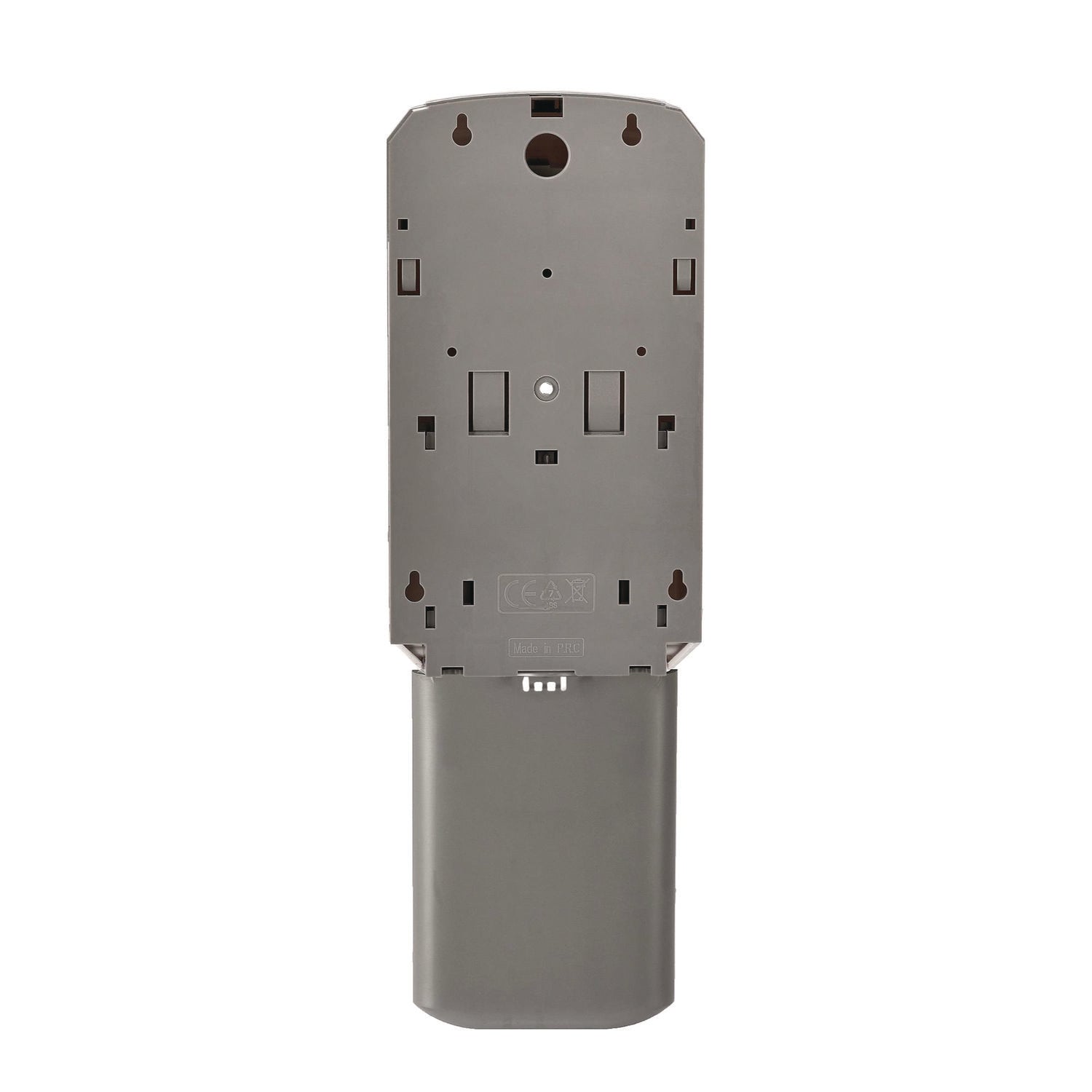 Alpine Wall Mount Automatic Foam Hand Sanitizer Soap Dispenser with Drip Tray, 40 oz, 4.48 x 6 x 18.1, White (ALP430FT)