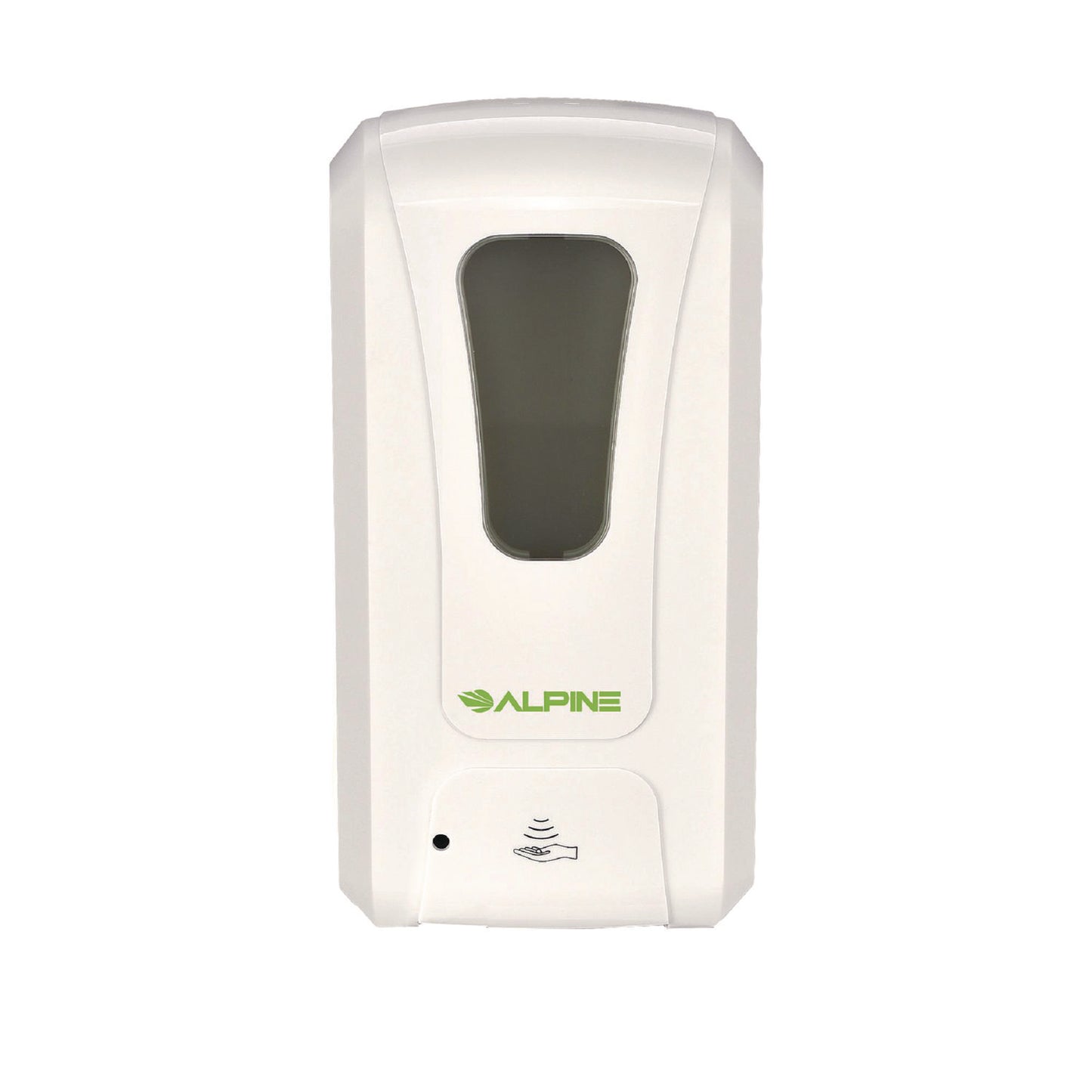 Alpine Automatic Foam Hand Sanitizer/Soap Dispenser with Floor Stand, 40 oz, 4.48 x 6 x 45, White (ALP430FS)