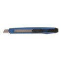 Great Neck Snap-Off Utility Knife, 9 mm Blade, 5" Plastic Handle, Blue (SBK3)