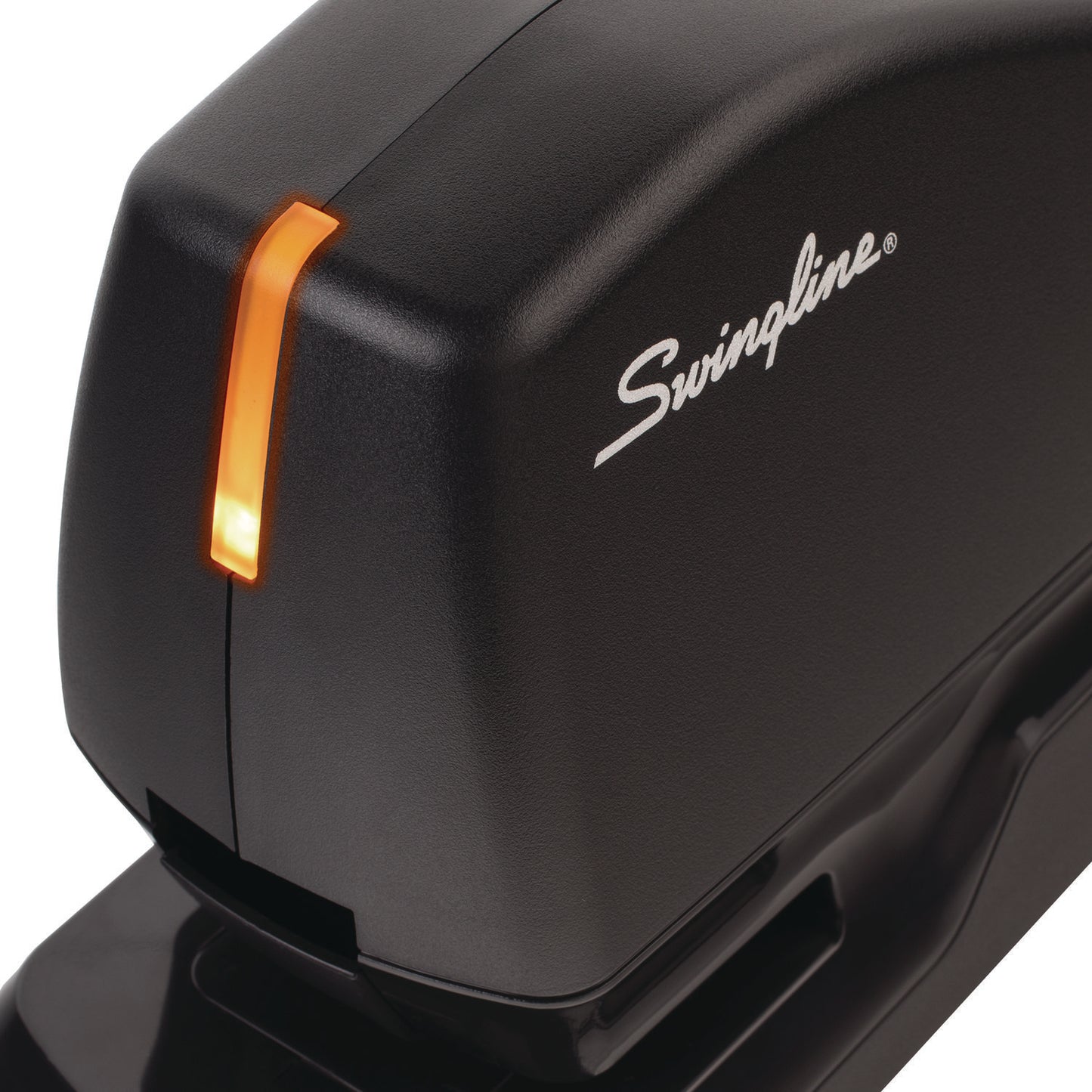 Swingline Optima 50 Electric Stapler, 50-Sheet Capacity, Black/Orange (48209)