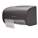 Alpine Side-by-Side Double Roll Toilet Tissue Dispenser, 6.3 x 6.3 x 10.3, Gray (ALP452GRY)