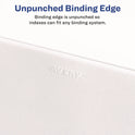 Preprinted Legal Exhibit Side Tab Index Dividers, Avery Style, 26-Tab, G, 11 x 8.5, White, 25/Set, (1407) (01407)