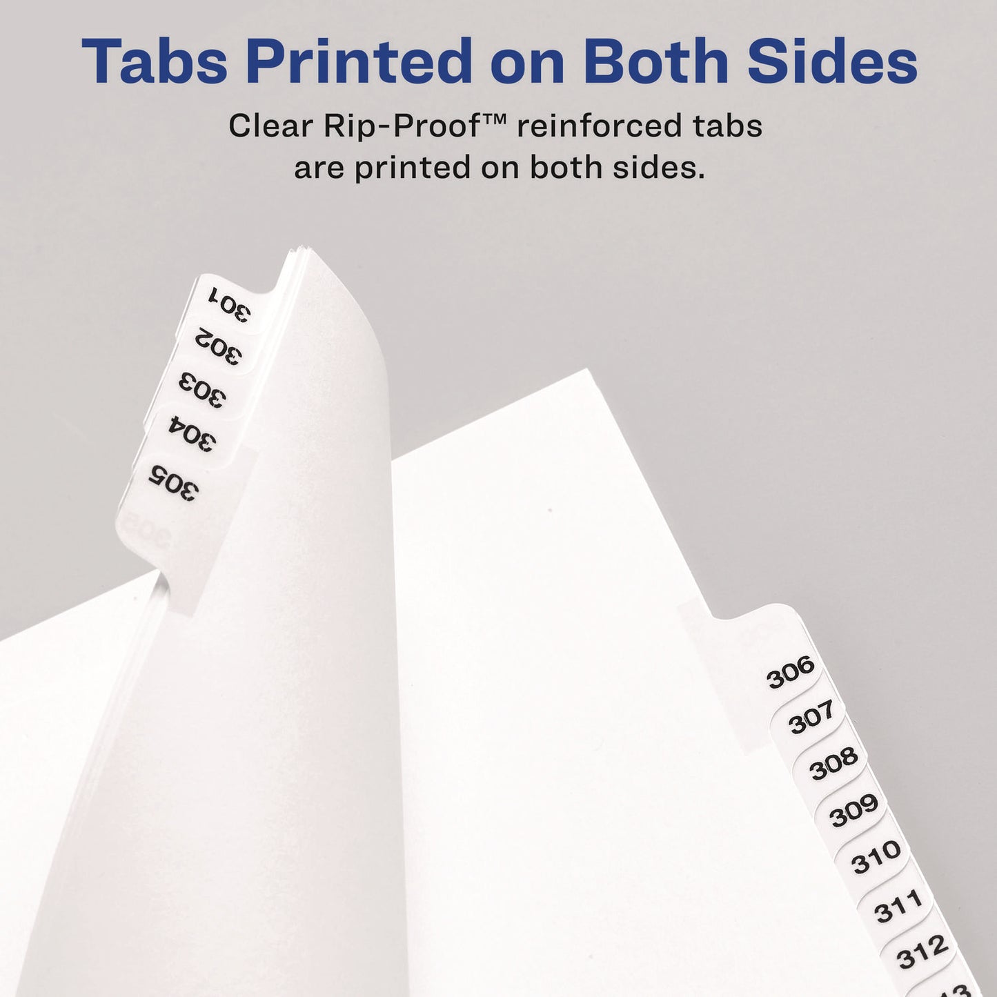 Preprinted Legal Exhibit Side Tab Index Dividers, Avery Style, 26-Tab, G, 11 x 8.5, White, 25/Set, (1407) (01407)