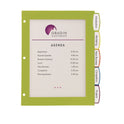 Avery Big Tab Ultralast Plastic Dividers, 5-Tab, 11 x 8.5, Assorted, 1 Set (24900)