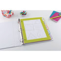 Avery Big Tab Ultralast Plastic Dividers, 5-Tab, 11 x 8.5, Assorted, 1 Set (24900)