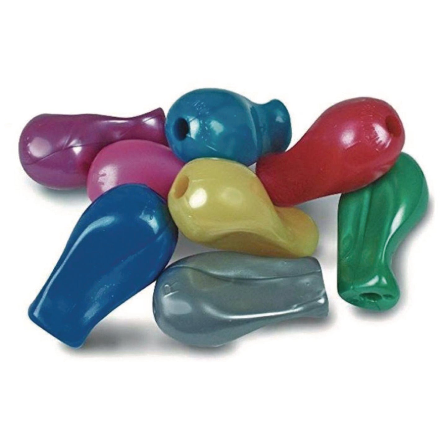 The Pencil Grip Jumbo Pencil Grip, 1" Long, Assorted Metallic Colors, 72/Carton (11972)