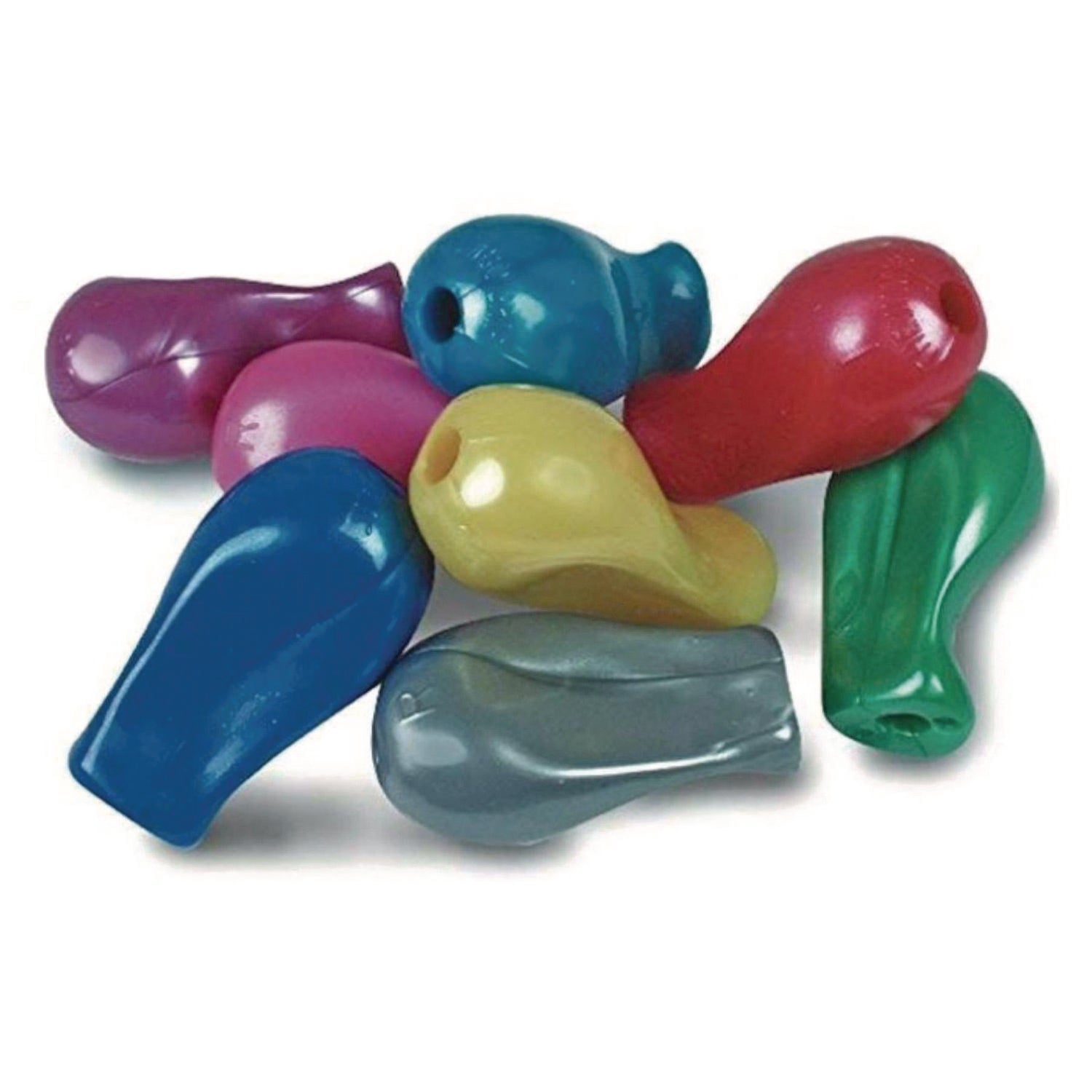 The Pencil Grip Jumbo Pencil Grip, 1" Long, Assorted Metallic Colors, 72/Carton (11972)