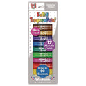 The Pencil Grip Kwik Stix Tempera Paint Set, 12 Assorted Metallic Colors, 12/Set, 12 Sets/Carton (61412)