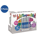 The Pencil Grip Kwik Stick Tempera Paint, 3.5", Assorted Metallic Colors, 72/Pack, 3 Packs/Carton (62903)