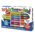 The Pencil Grip Kwik Stix Tempera Paint Set, 30 Assorted Colors, 30/Pack, 6 Packs/Carton (68106)