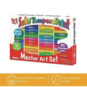 The Pencil Grip Kwik Stix Tempera Paint Set, 60 Assorted Colors, 60/Pack, 3 Packs/Carton (69003)