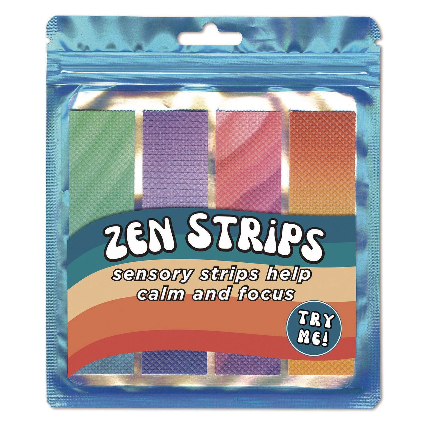 The Pencil Grip Zen Strips, Bumpy Gradient, Assorted Colors, 4/Set, 36 Sets/Carton (85436)