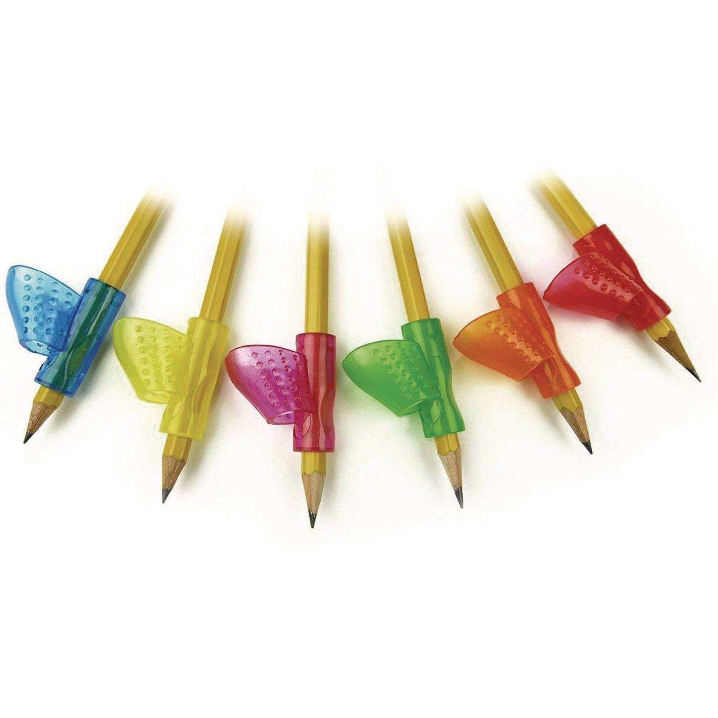 The Pencil Grip Pointer Grip, 1.6" Long, Assorted Colors, 300/Carton (121300)