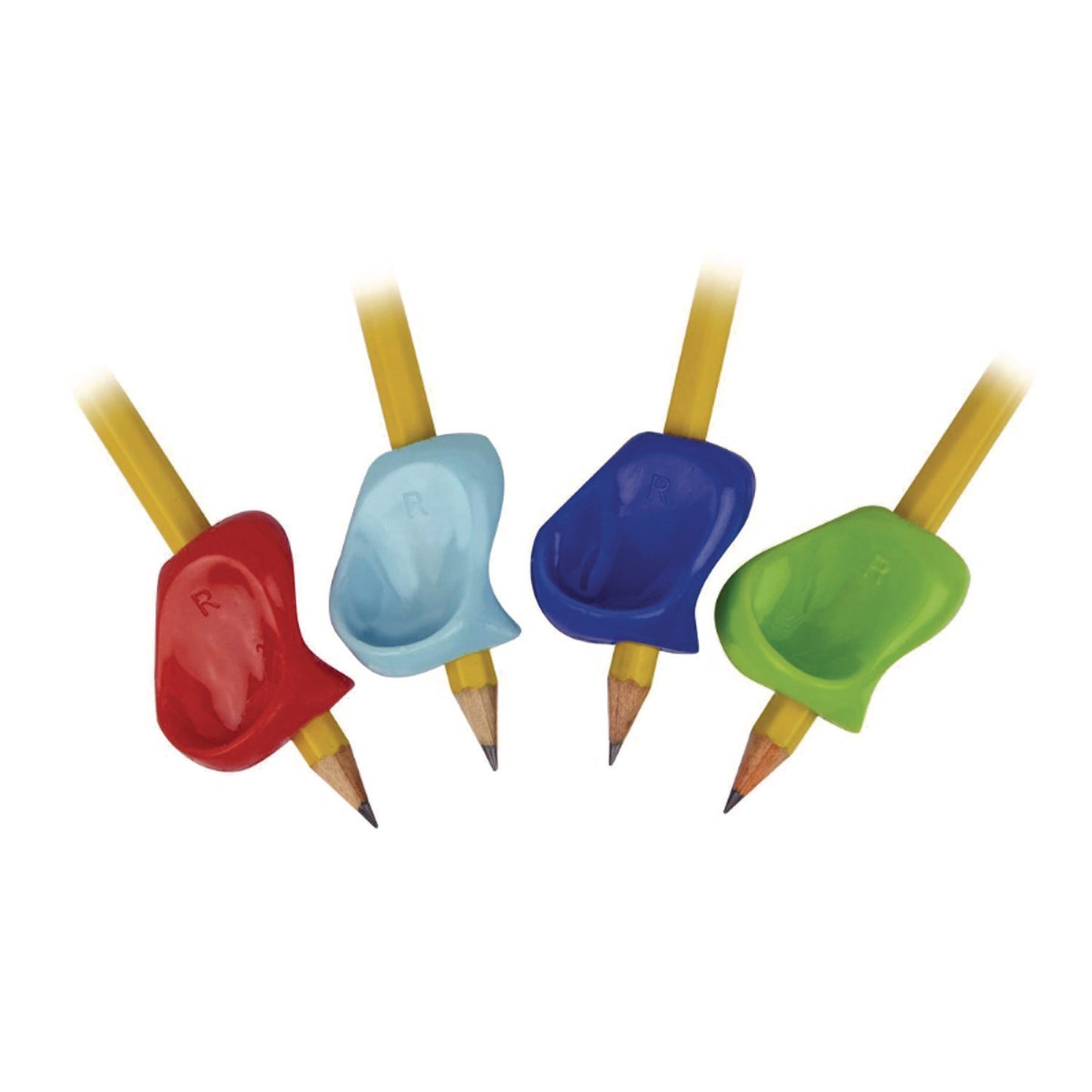 The Pencil Grip Pinch Pencil Grip, 1" Long, Assorted Colors, 100/Carton (127100)