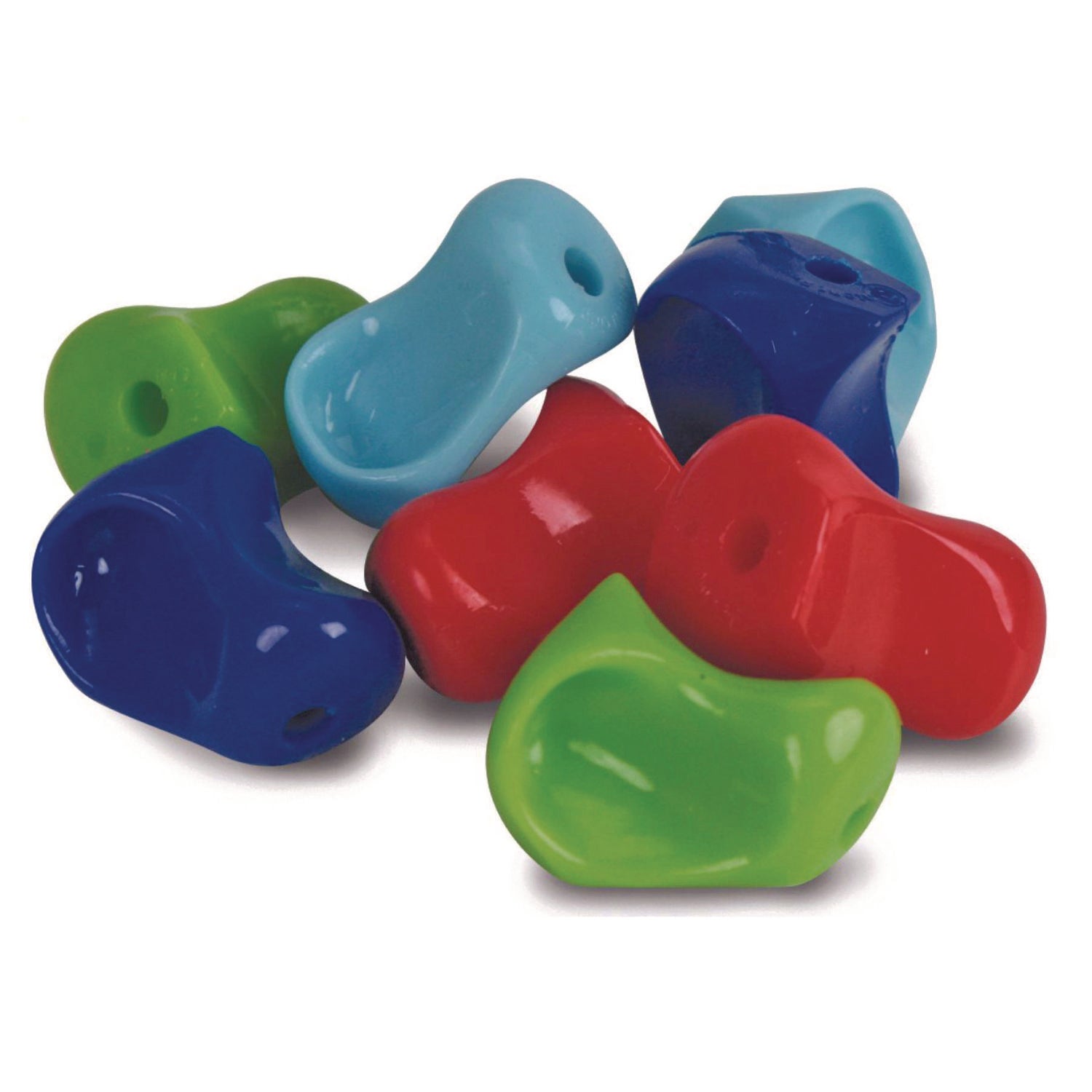 The Pencil Grip Pinch Pencil Grip, 1" Long, Assorted Colors, 100/Carton (127100)