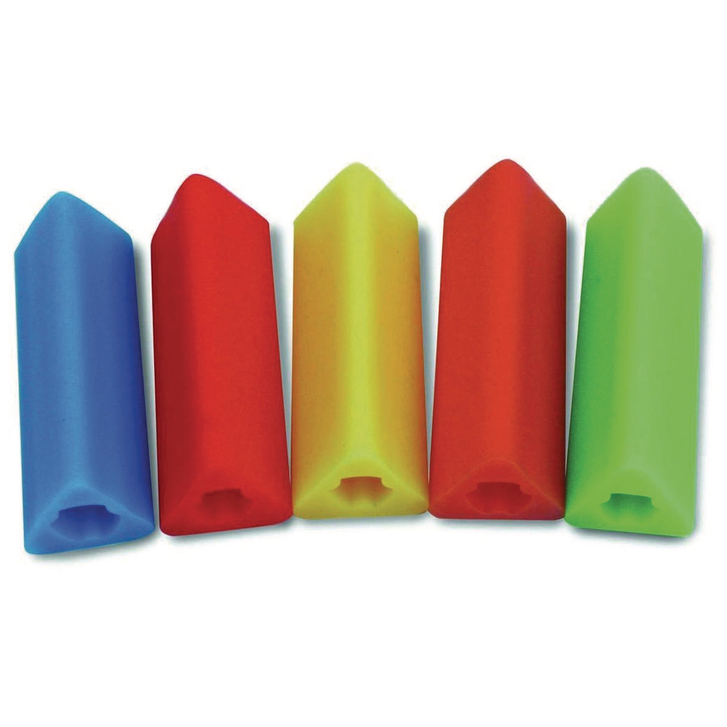 The Pencil Grip Triangle Grip, 1.75" Long, Assorted Colors, 600/Carton (162600)