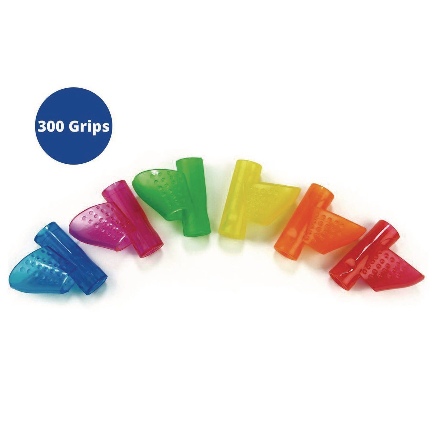 The Pencil Grip Pointer Grip, 1.6" Long, Assorted Colors, 300/Carton (121300)