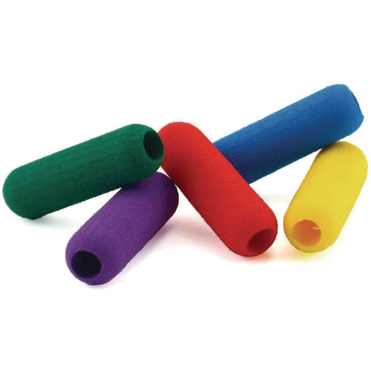 The Pencil Grip Foam Pencil Grip, 0.5" Long, Assorted Colors, 600/Carton (164600)