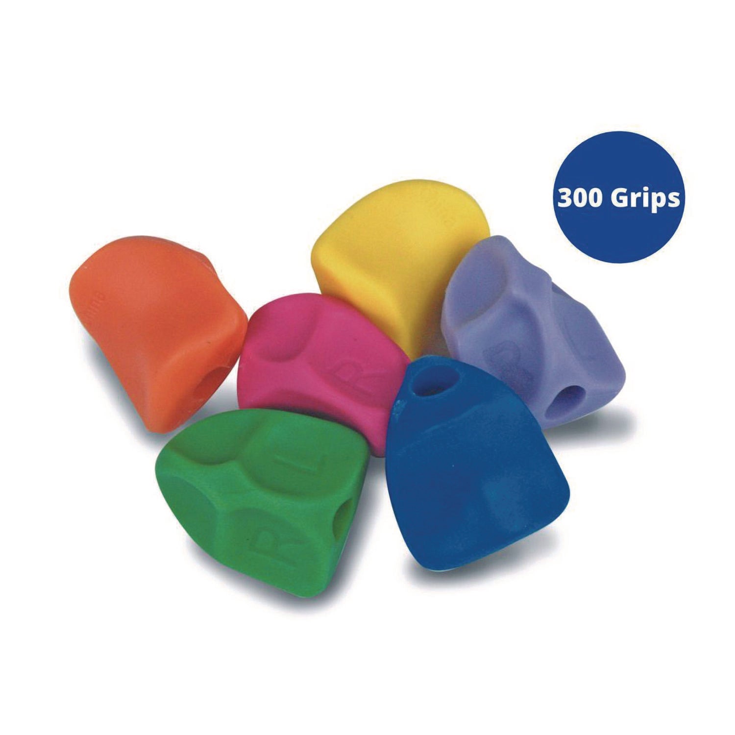 The Pencil Grip Solo Pencil Grip, 0.9" Long, Assorted Colors, 600/Carton (171300)