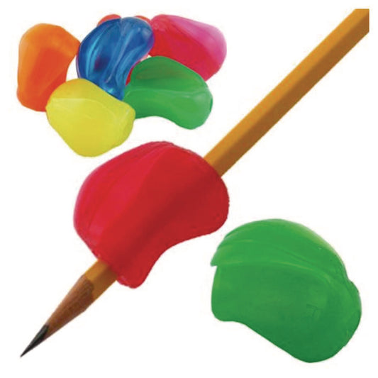 The Pencil Grip Crossover Grip, 1" Long, Assorted Neon Colors, 100/Carton (180100)