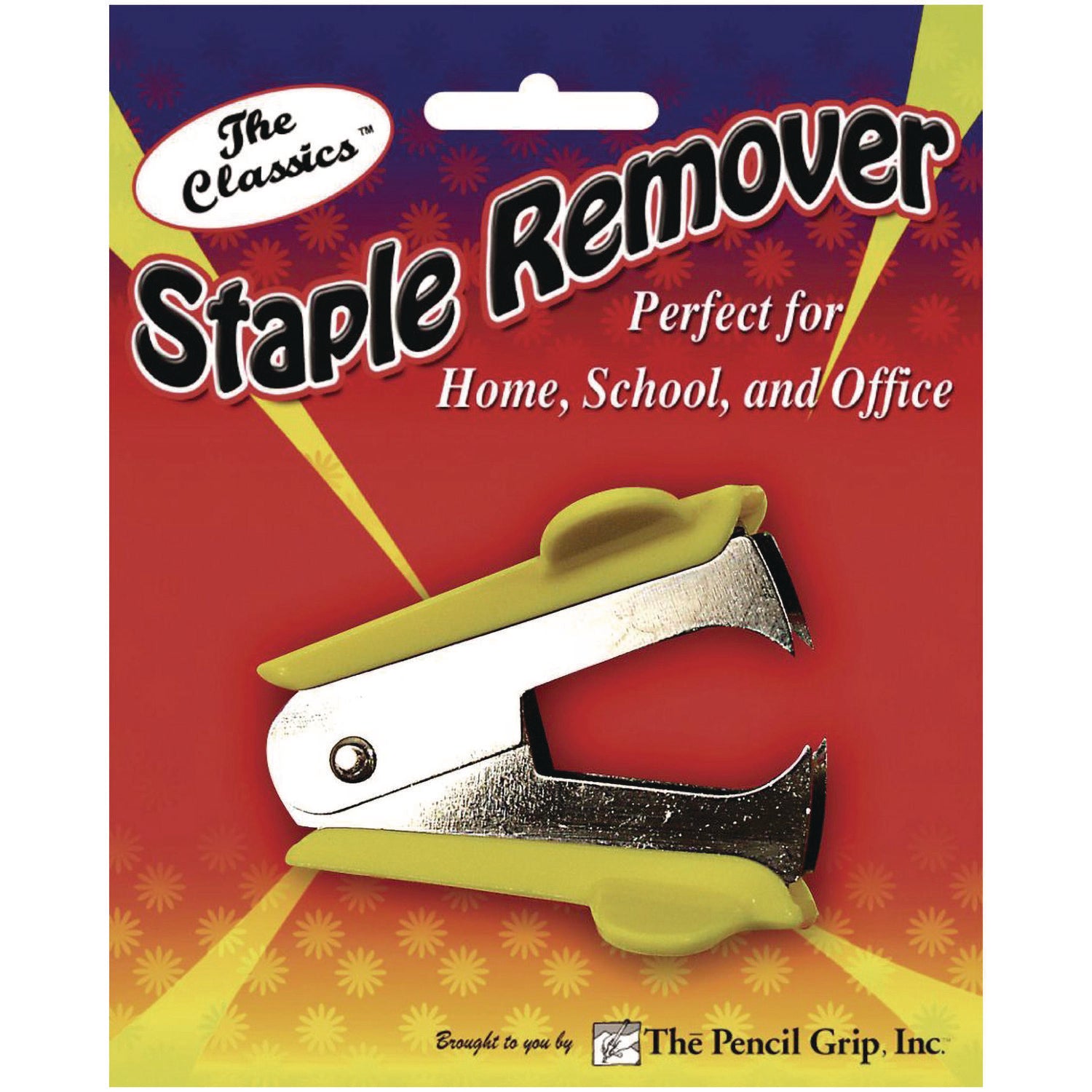 The Pencil Grip Staple Remover, Yellow, 144/Carton (136144)