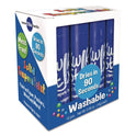 The Pencil Grip Kwik Stix Single Color Pack, 0.7" x 3.5", Blue, 12/Pack, 12 Packs/Carton (6003012)