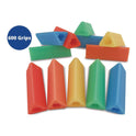 The Pencil Grip Triangle Grip, 1.75" Long, Assorted Colors, 600/Carton (162600)