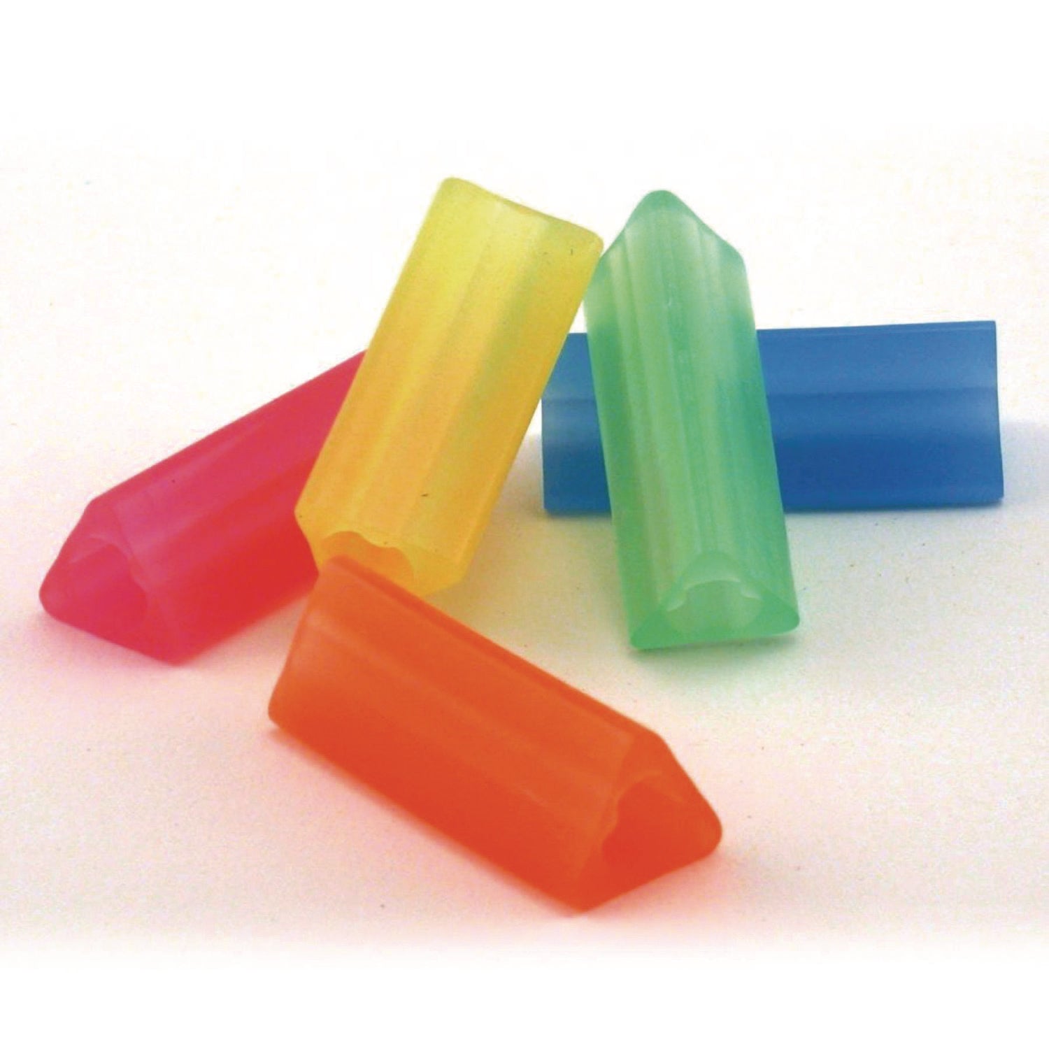 The Pencil Grip Triangle Grip, 1.75" Long, Assorted Colors, 600/Carton (162600)