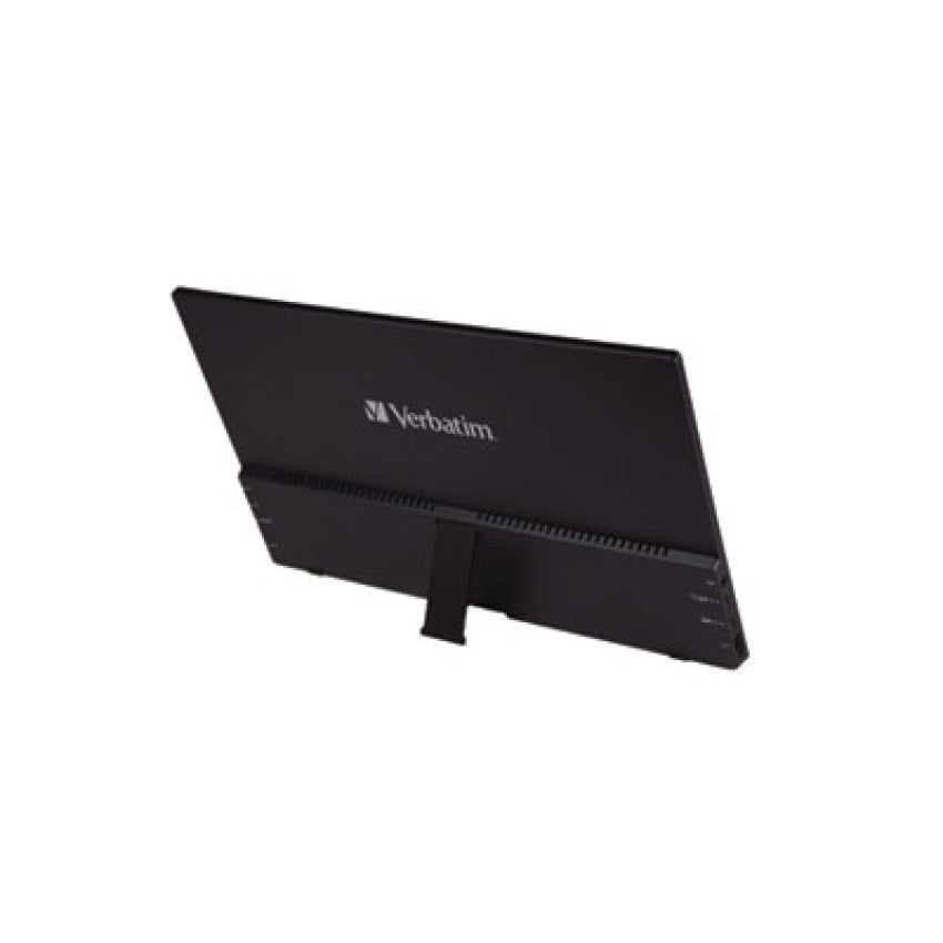 Verbatim Portable Monitor, 14" Widescreen, IPS Panel, 1920 Pixels x 1080 Pixels, Plastic (49590)